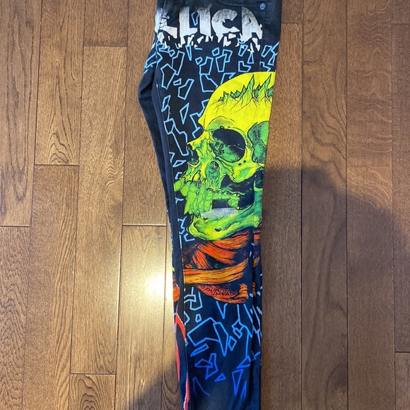 R13 x Metallica Kate Skinny Jeans - Size 25 - Picture 4 of 7